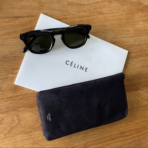 Céline Bevel Square Sunglasses